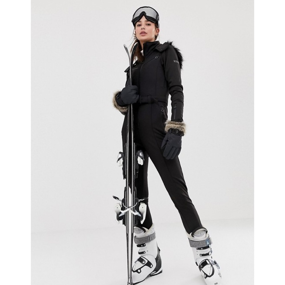 Black Ski Suit